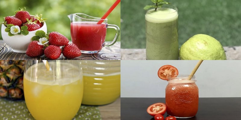 Nước ép đẹp da giúp chăm sóc cơ thể khỏe đẹp từng ngày 