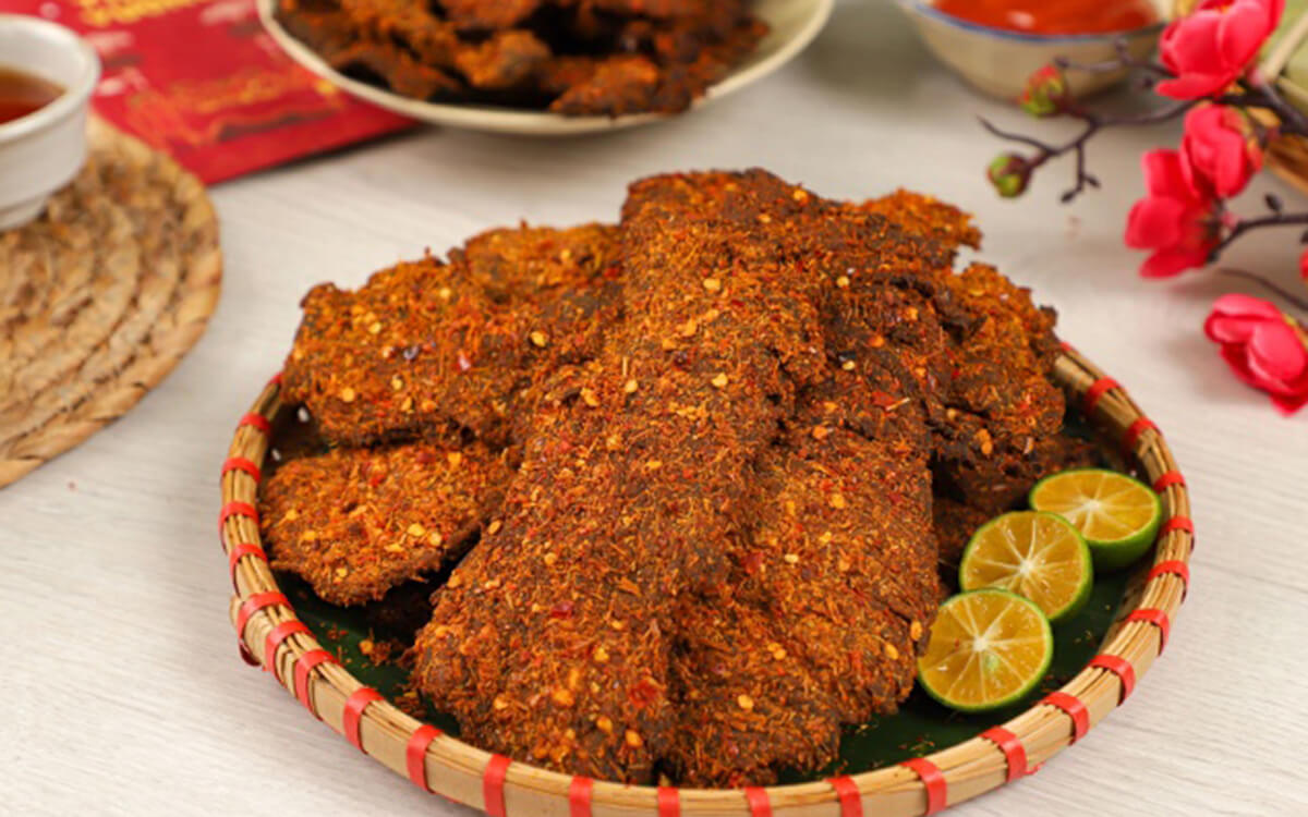 Cách làm bò khô bằng nồi chiên không dầu