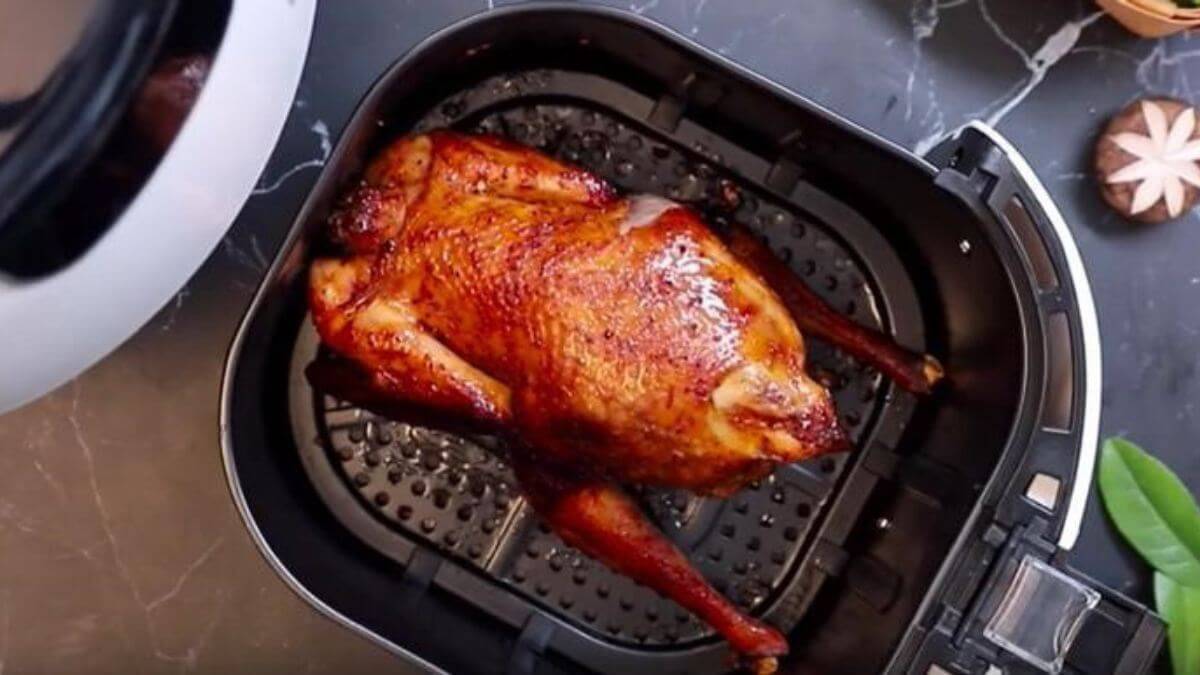 3 Cách làm gà nướng bằng nồi chiên không dầu đơn giản