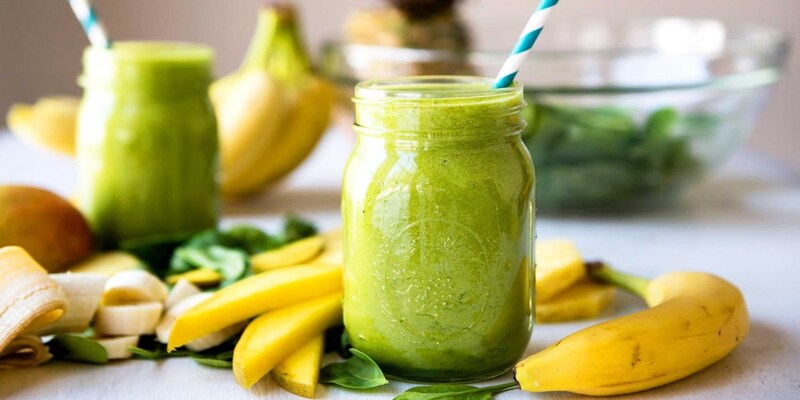 Cải bó xôi mix trái cây - Thức uống có nhiều chất dinh dưỡng  