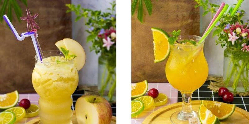 Nước ép táo cam chứa nhiều chất dinh dưỡng giúp tăng cường hệ miễn dịch