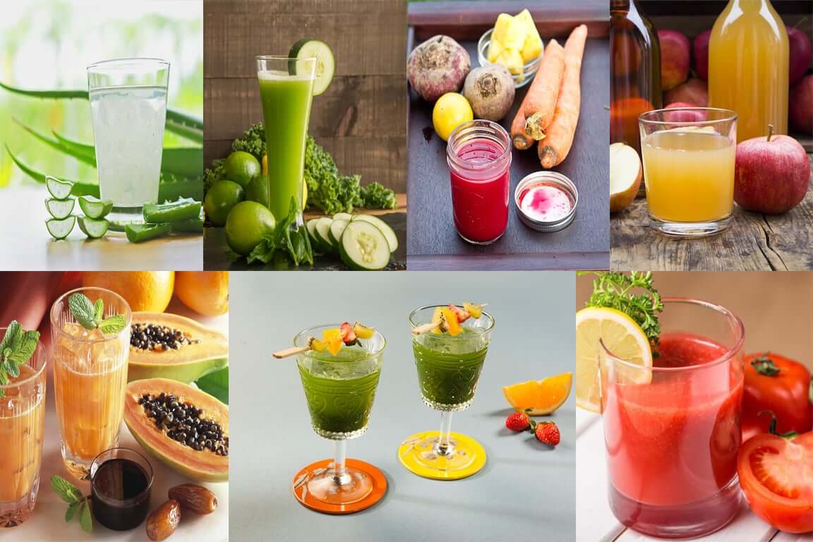 5 công thức nước ép trắng da đơn giản