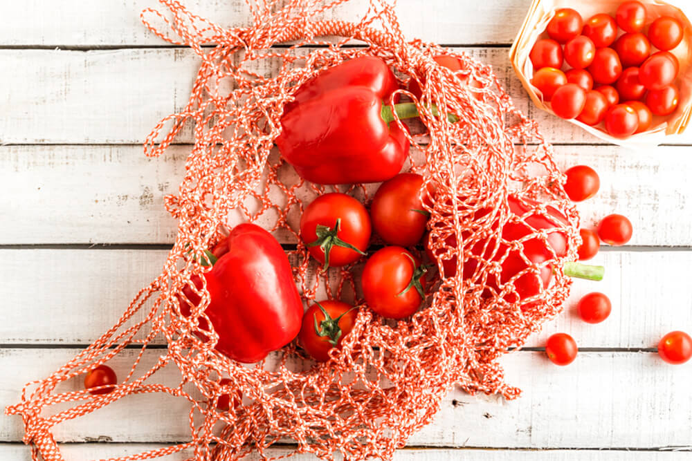 Red Bell Pepper Tomato