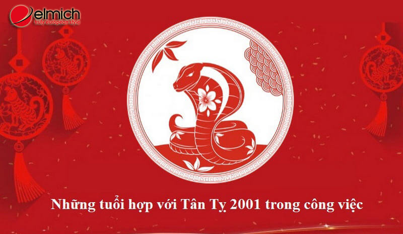 Hình 3: Những tuổi hợp với Tân Tỵ 2001 trong công việc Hình 3: Những tuổi hợp với Tân Tỵ 2001 trong công việc