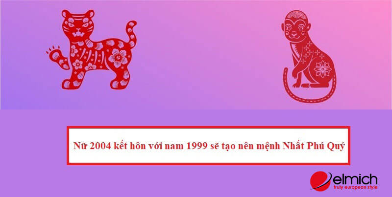 Hình 3: Nữ 2004 kết hôn với nam 1999 sẽ tạo nên mệnh Nhất Phú Quý Hình 3: Nữ 2004 kết hôn với nam 1999 sẽ tạo nên mệnh Nhất Phú Quý