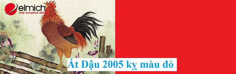 Hình 5: Sử dụng màu đỏ nhiều có thể khiến người năm 2005 gặp nhiều rắc rối Hình 5: Sử dụng màu đỏ nhiều có thể khiến người năm 2005 gặp nhiều rắc rối
