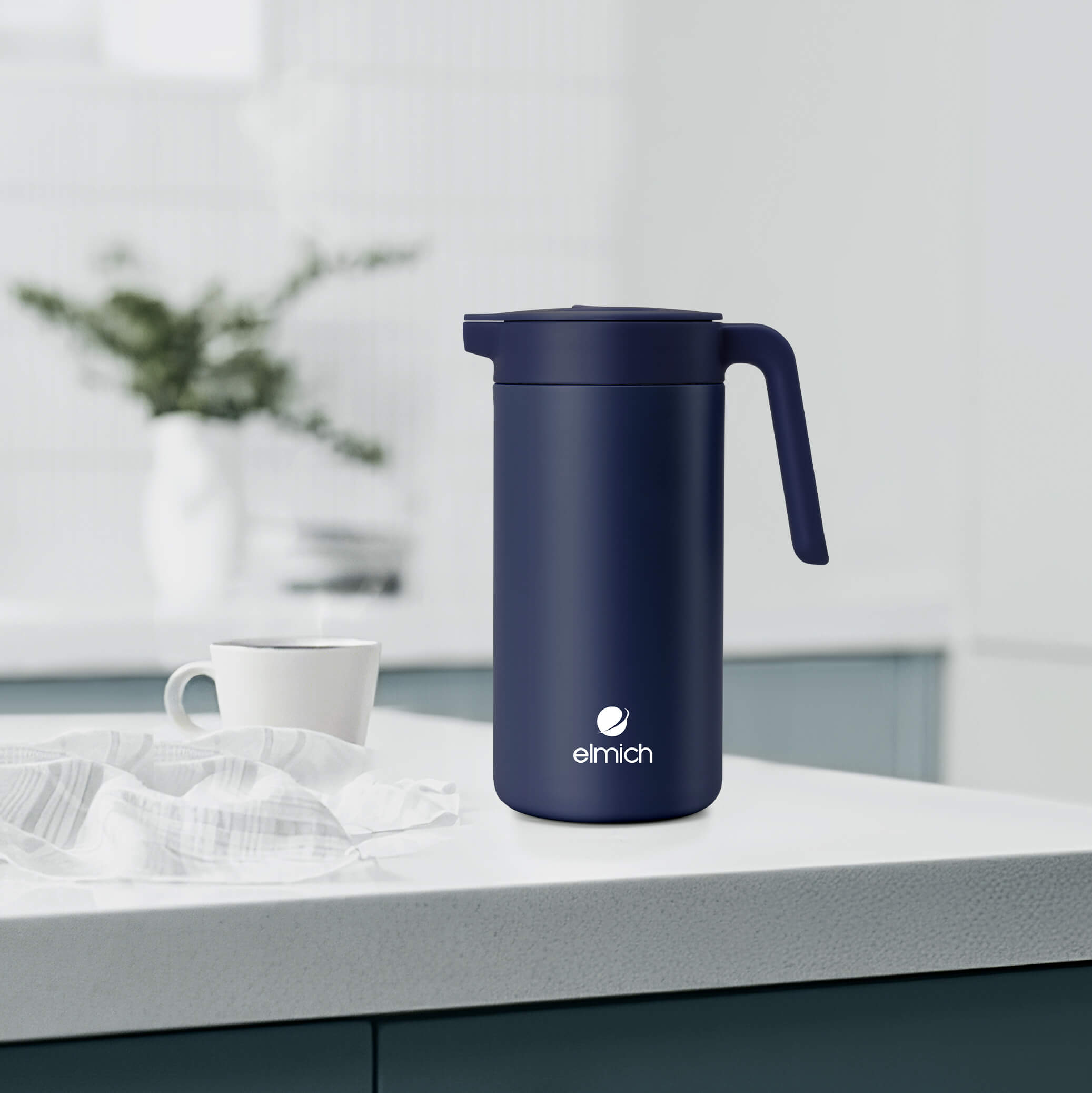 Bình giữ nhiệt gia đình inox 304 Elmich EL8343DB dung tích 1.2L