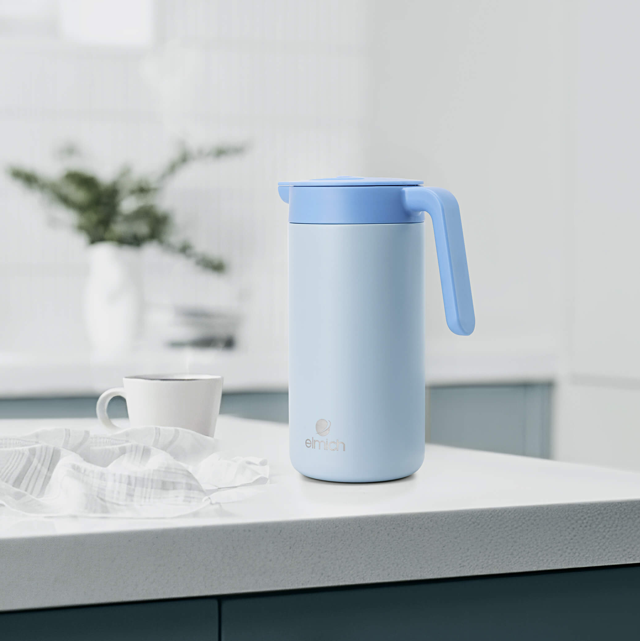 Bình giữ nhiệt gia đình inox 304 Elmich EL8343LB dung tích 1.2L