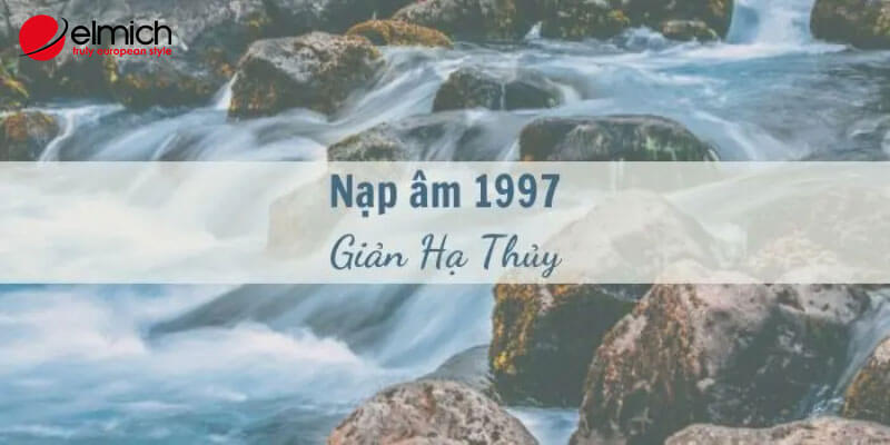 Hình 1: Người sinh năm 1997 thuộc tuổi Đinh Sửu mang mệnh Thuỷ với nạp âm Giản Hạ Thuỷ Hình 1: Người sinh năm 1997 thuộc tuổi Đinh Sửu mang mệnh Thuỷ với nạp âm Giản Hạ Thuỷ