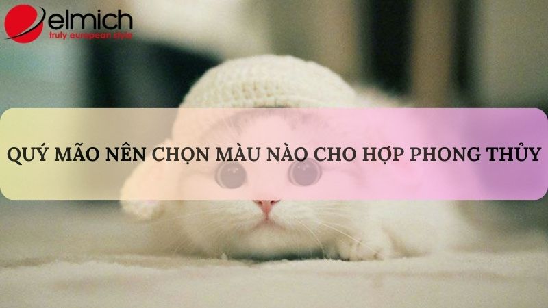 Hình 4: Chọn gam màu đất là phù hợp nhất với Quý Mão Hình 4: Chọn gam màu đất là phù hợp nhất với Quý Mão