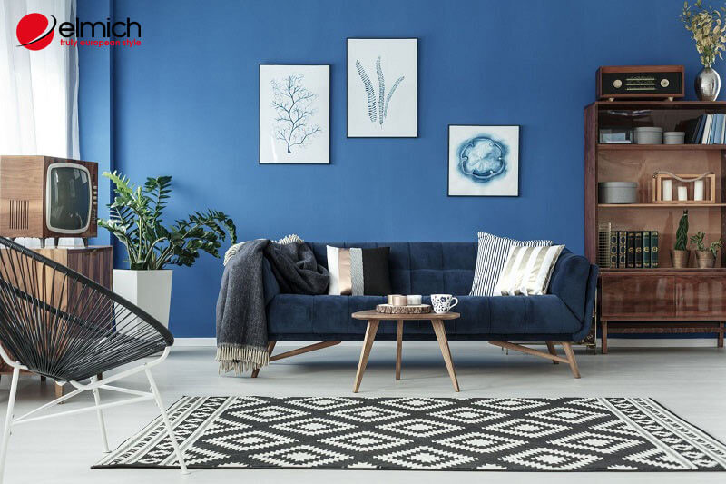 Hình 6: Nội thất màu xanh góp phần thu hút tài lộc Hình 6: Nội thất màu xanh góp phần thu hút tài lộc