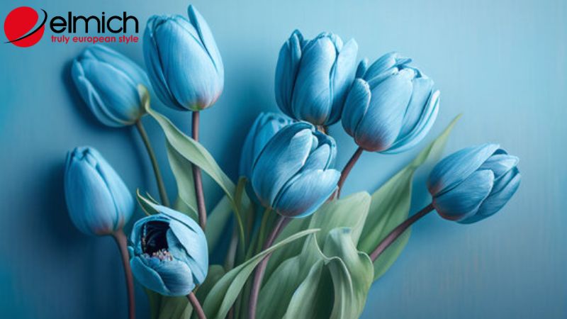 Hình 9: Tulip xanh độc đáo và khác biệt so với các giống hoa khác Hình 9: Tulip xanh độc đáo và khác biệt so với các giống hoa khác