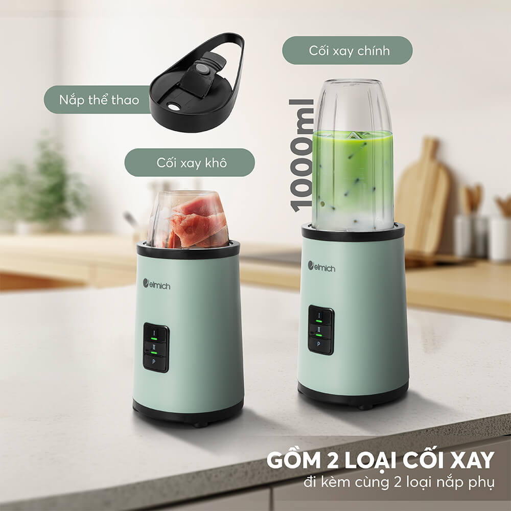 Máy xay sinh tố Elmich BLE-8718 2 Ble 8718 Profile 06