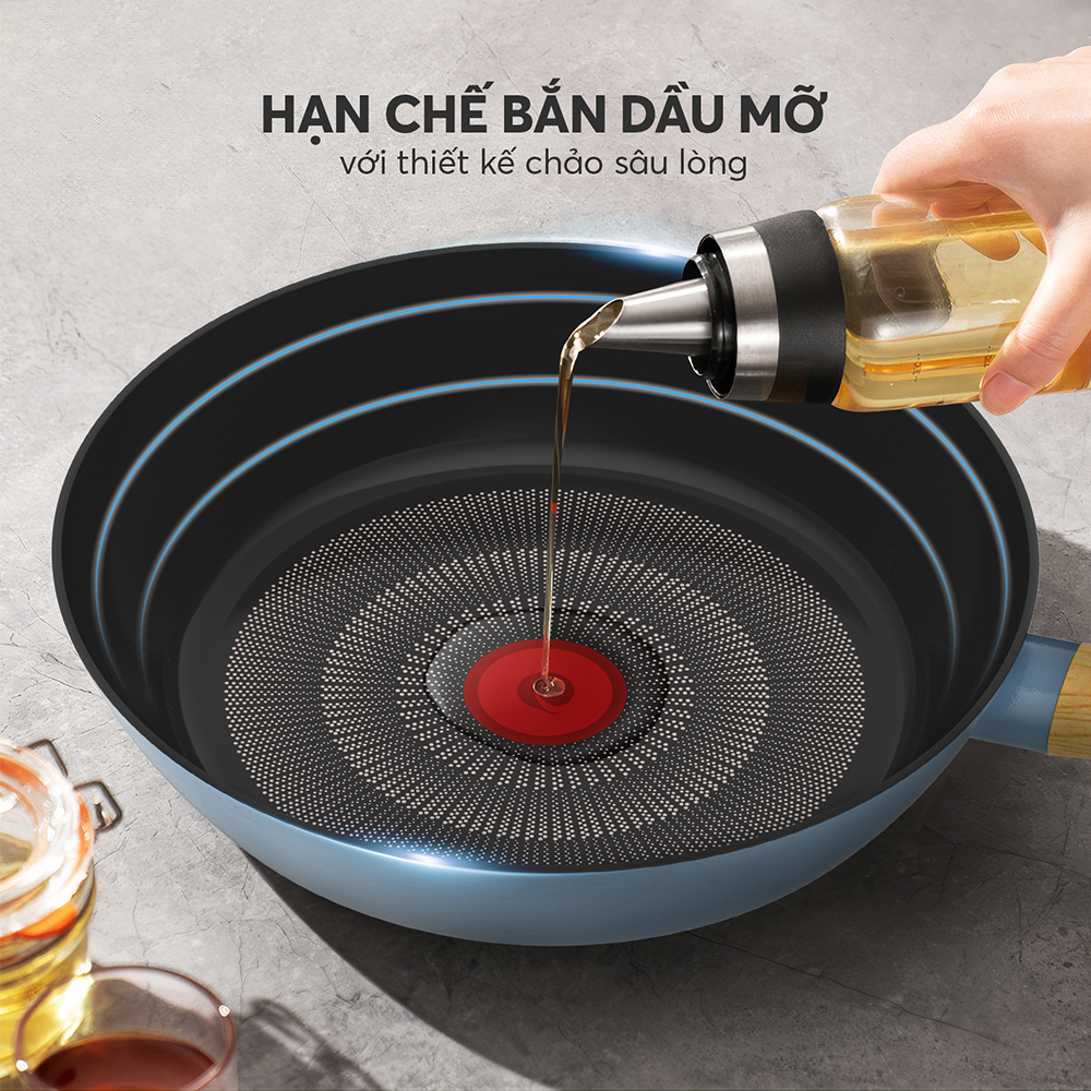 Chảo chống dính vân gỗ Elmich Nature EL-5947MG 8 El 5947mg Profile 05