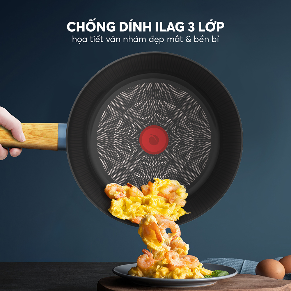 Chảo chống dính vân gỗ Elmich Nature EL-5947MG 4 El 5947mg Profile 06