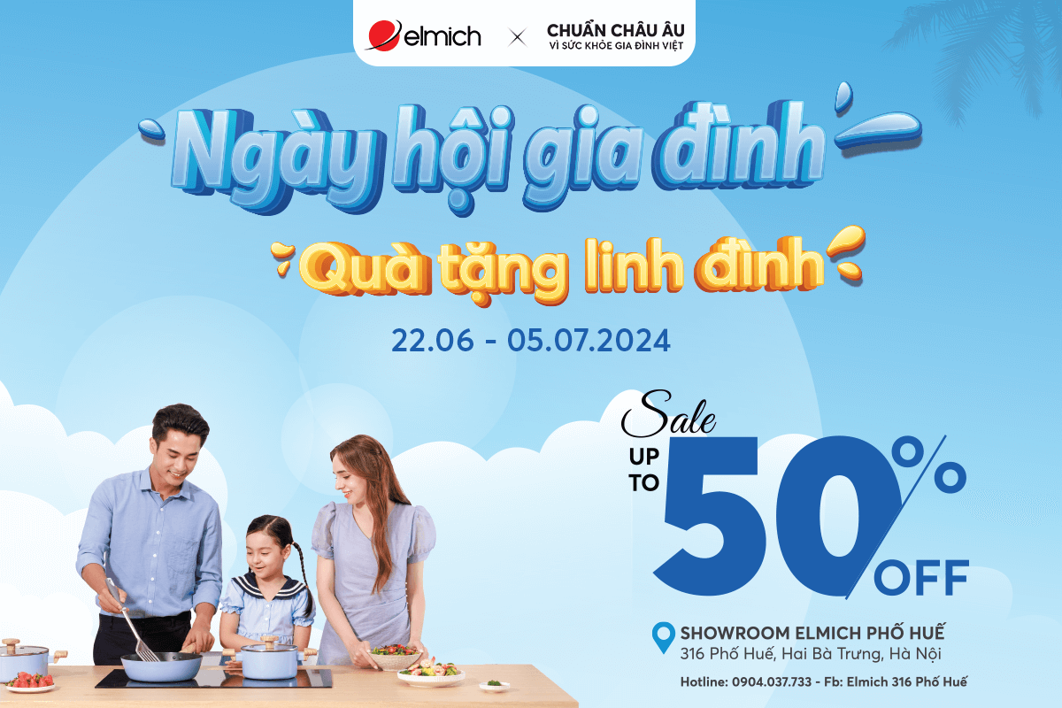 [Elmich x Elmich Phố Huế] NGÀY HỘI GIA ĐÌNH – SIÊU SALE QUÀ ĐỈNH