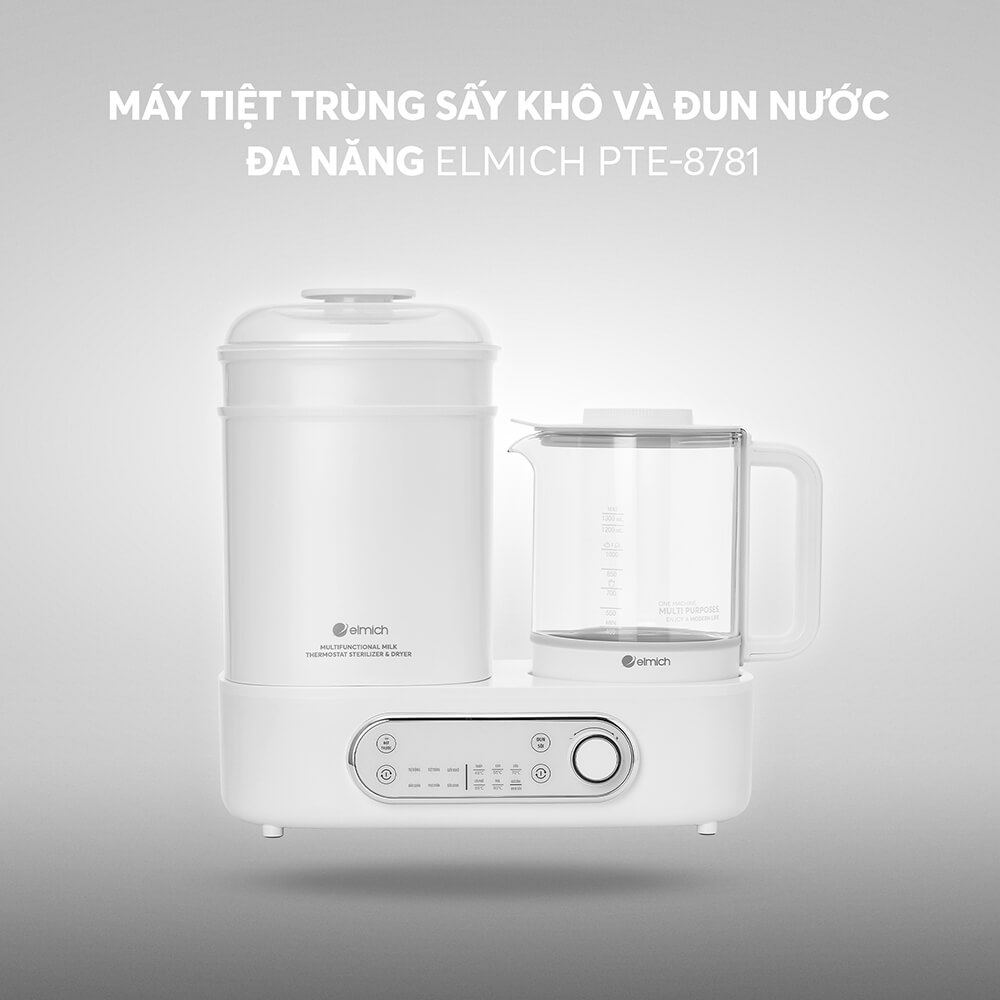 Máy tiệt trùng sấy khô và đun nước đa năng Elmich Babycare PTE-8781 1 Artboard 1