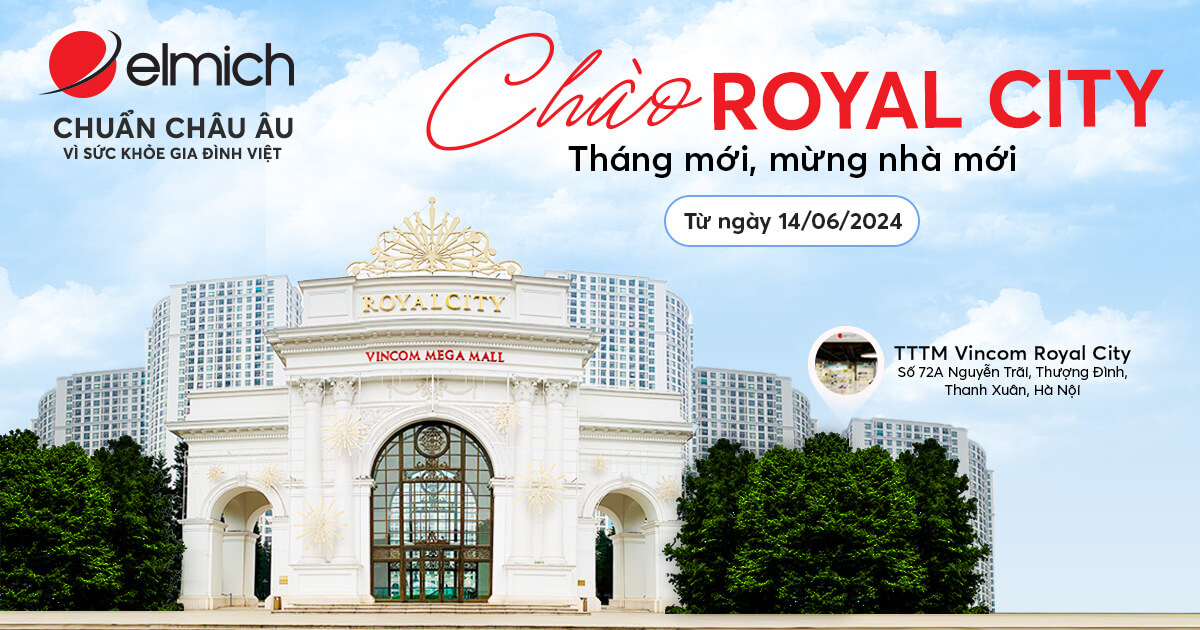 Elmich khai trương showroom tại Royal City – Chào đón “tân binh” mới, tín đồ Elmich có thêm địa điểm mua sắm