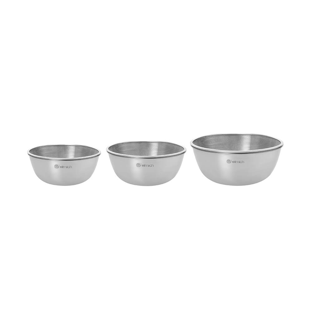 Bộ tô kèm rổ inox Elmich size 28cm