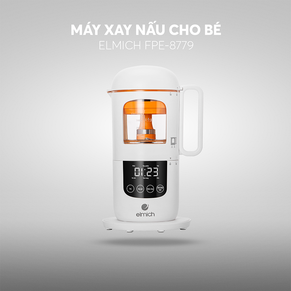 Máy xay và chế biến thức ăn cho bé Elmich Babycare FPE-8779 1 Fpe 8779 Profile 01