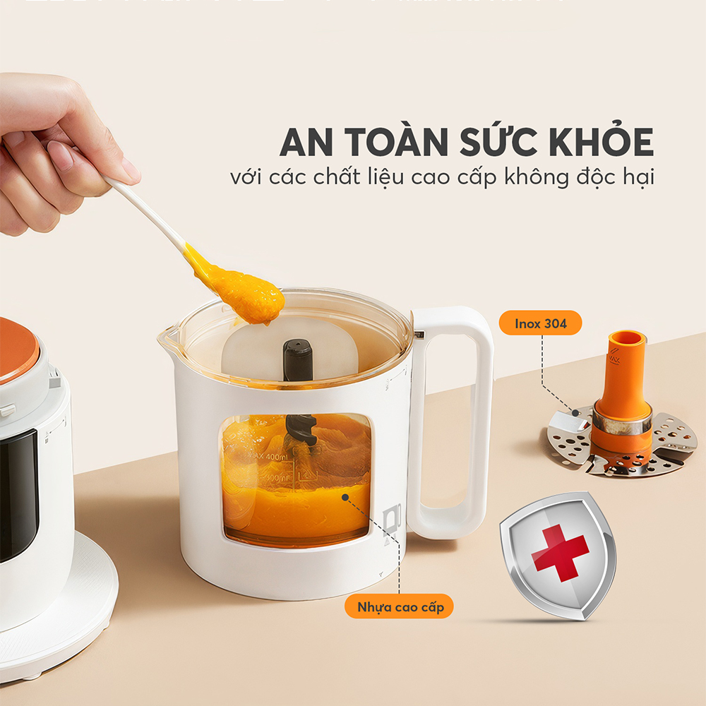 Máy xay và chế biến thức ăn cho bé Elmich Babycare FPE-8779 4 Fpe 8779 Profile 04