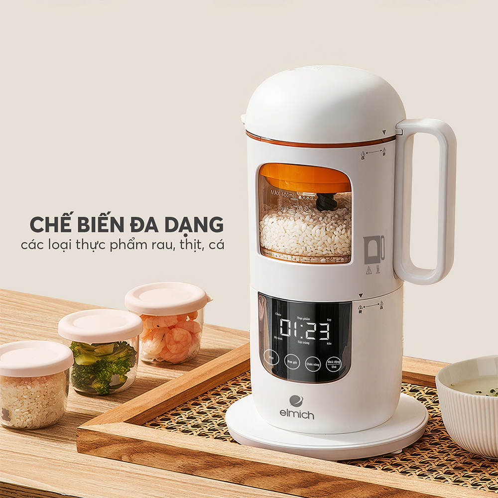 Máy xay và chế biến thức ăn cho bé Elmich Babycare FPE-8779 5 Fpe 8779 Profile 05
