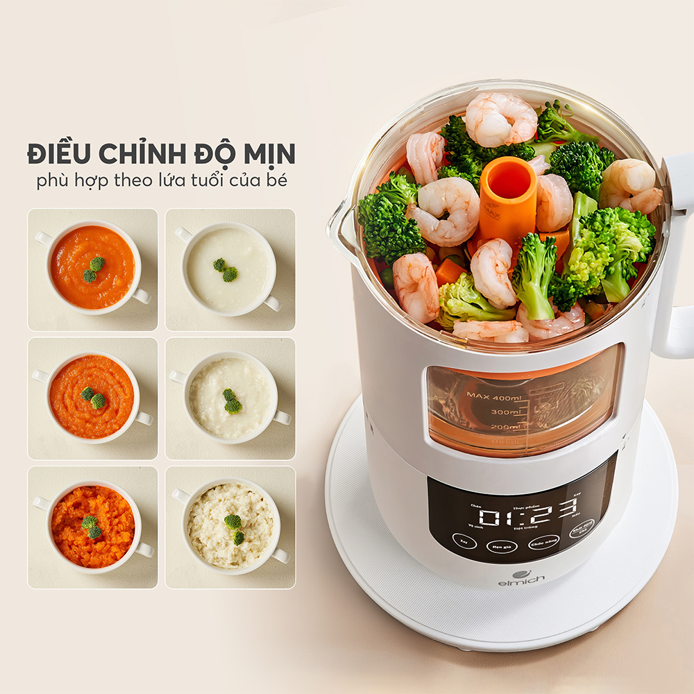 Máy xay và chế biến thức ăn cho bé Elmich Babycare FPE-8779 7 Fpe 8779 Profile 07