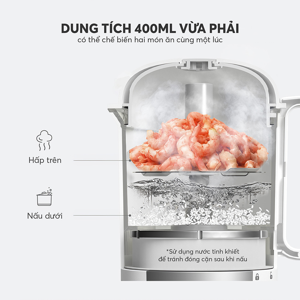 Máy xay và chế biến thức ăn cho bé Elmich Babycare FPE-8779 9 Fpe 8779 Profile 09