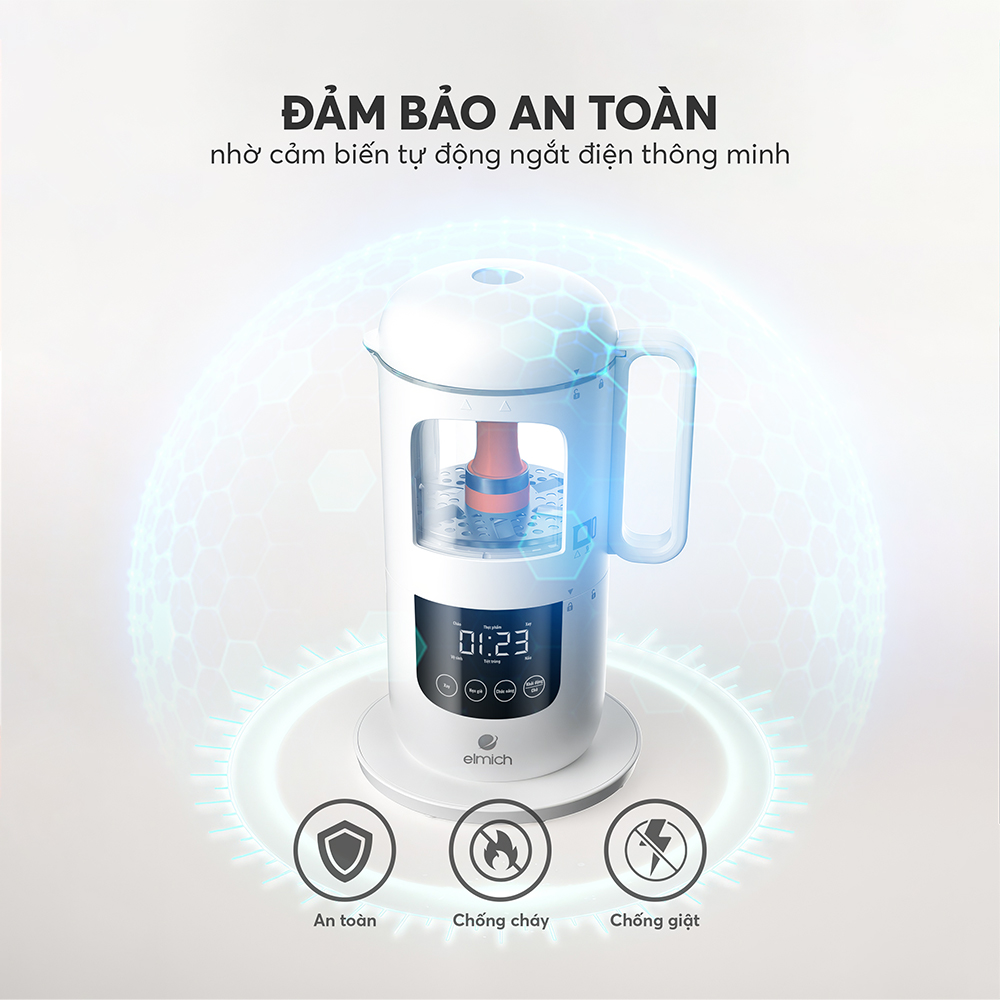 Máy xay và chế biến thức ăn cho bé Elmich Babycare FPE-8779 11 Fpe 8779 Profile 11