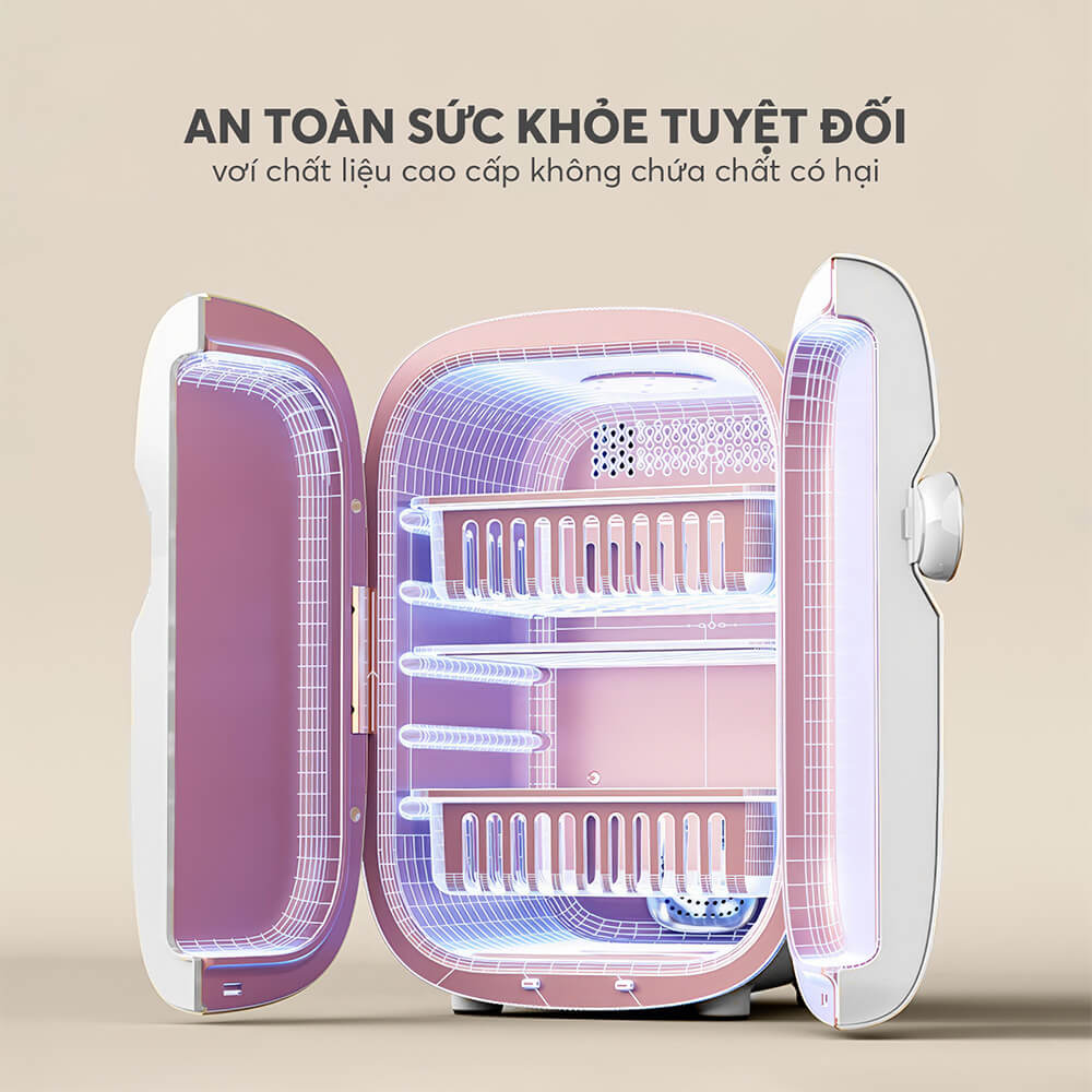 Máy sấy khô và tiệt trùng UV Elmich Babycare USE-8780 5 Use 8780 Profile 05