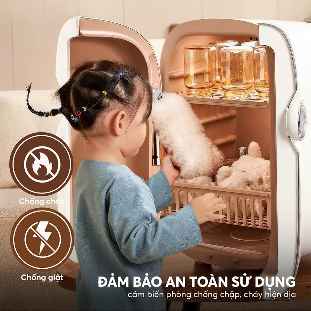 Máy sấy khô và tiệt trùng UV Elmich Babycare USE-8780 13 Use 8780 Profile 13