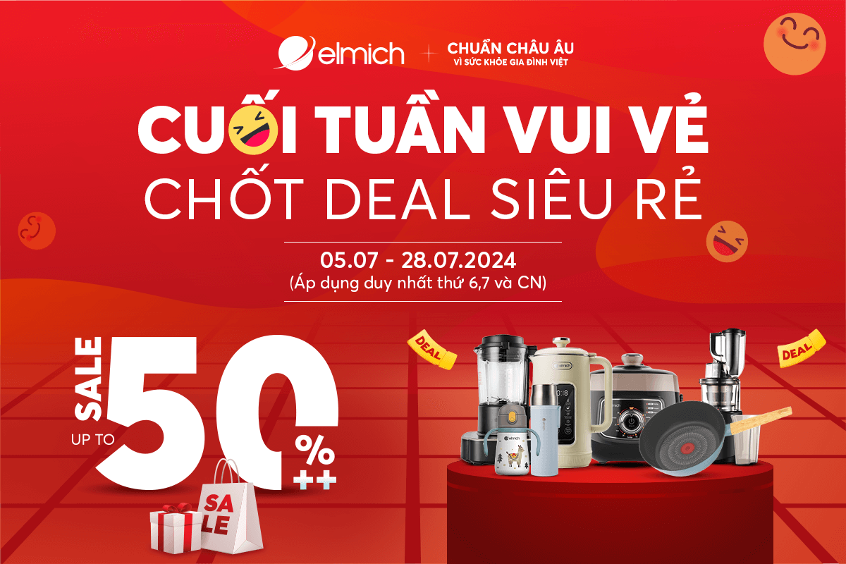 [Showroom Elmich khu vực Hà Nội] CUỐI TUẦN VUI VẺ, CHỐT DEAL SIÊU RẺ