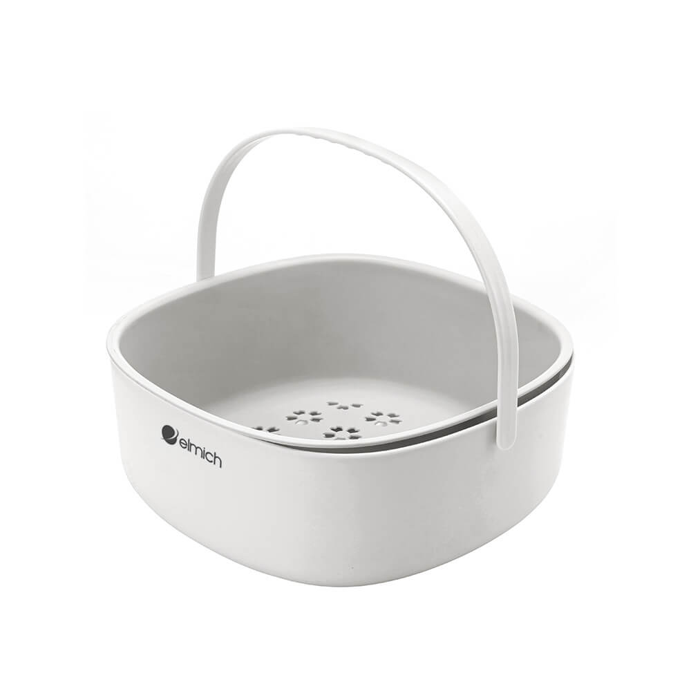 Bộ thau rổ có quai Rose Elmich 24cm EL0267