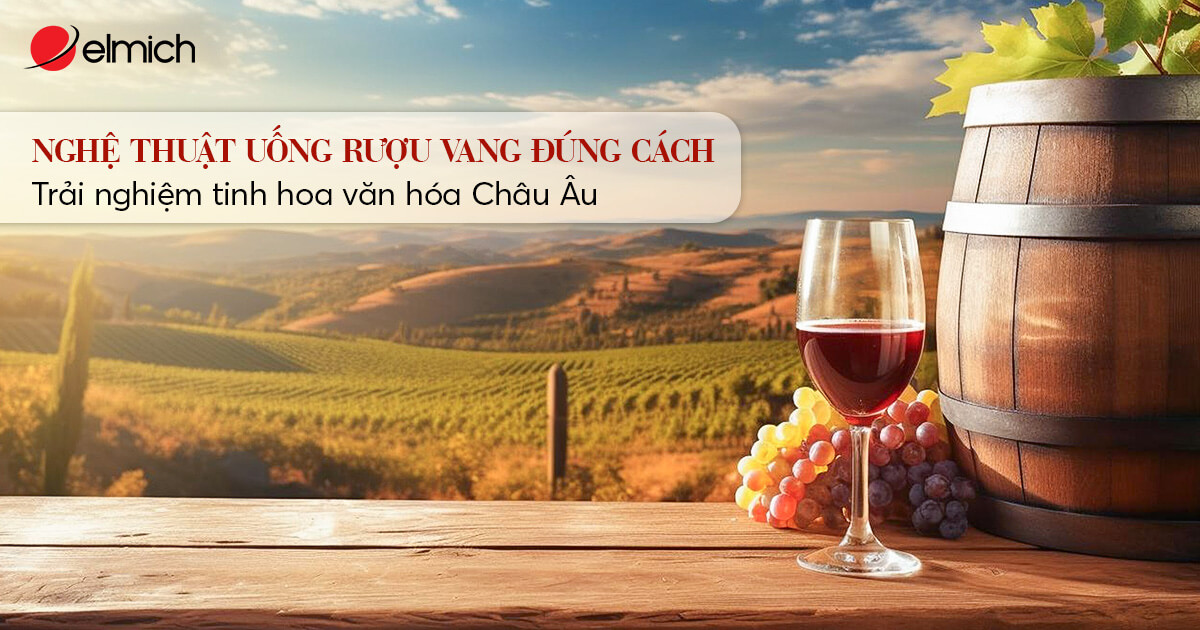 Nghệ thuật uống rượu vang đúng cách: Trải nghiệm tinh hoa văn hóa Châu Âu