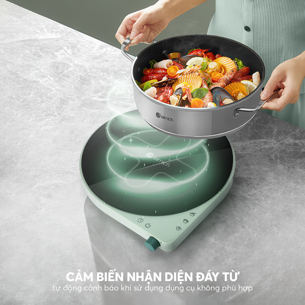 Bếp điện từ đơn Elmich ICE 8878PG 7 Ice 8878pg Profile 07