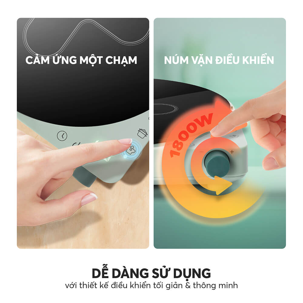Bếp điện từ đơn Elmich ICE 8878PG 8 Ice 8878pg Profile 08