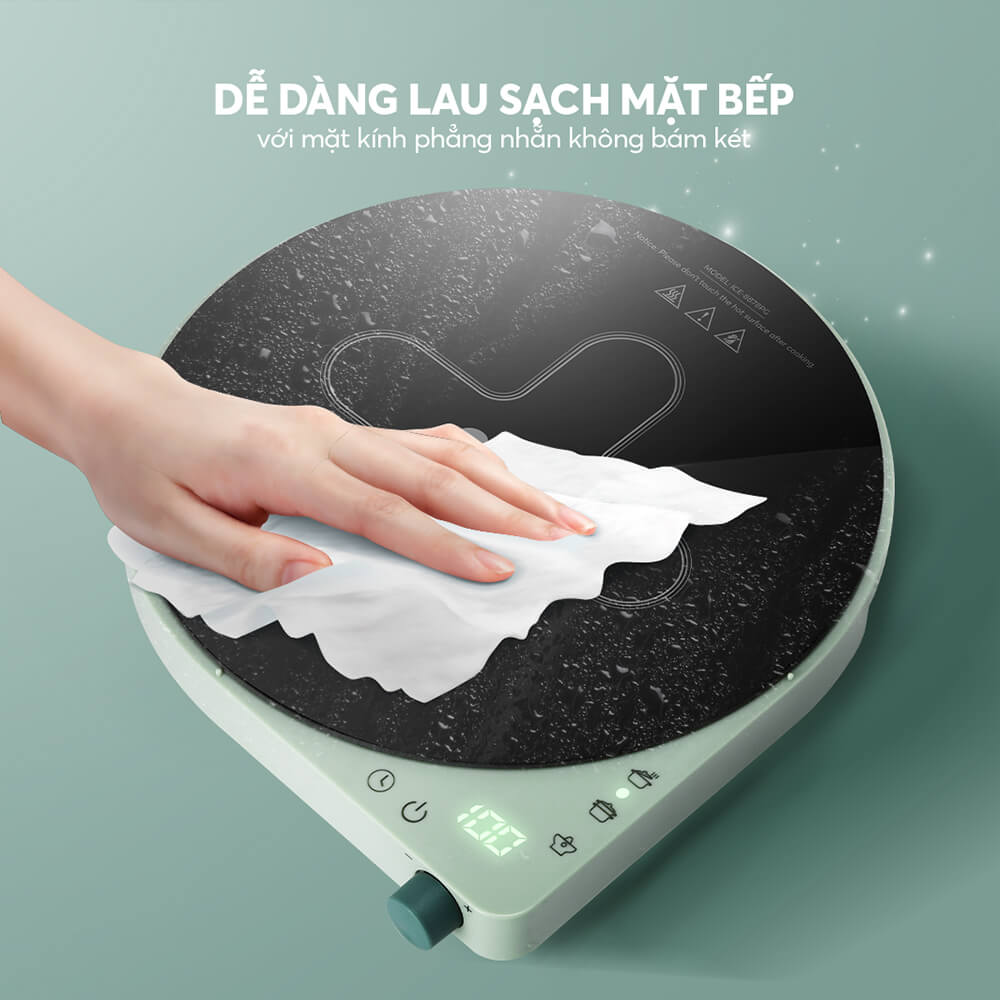 Bếp điện từ đơn Elmich ICE 8878PG 14 Ice 8878pg Profile 14