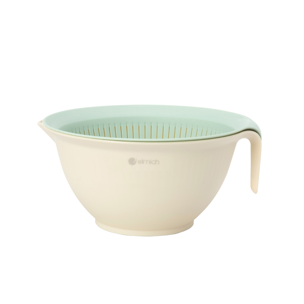 Sét rổ hai món bằng nhựa 2.5L Elmich EL0146CHAURO25