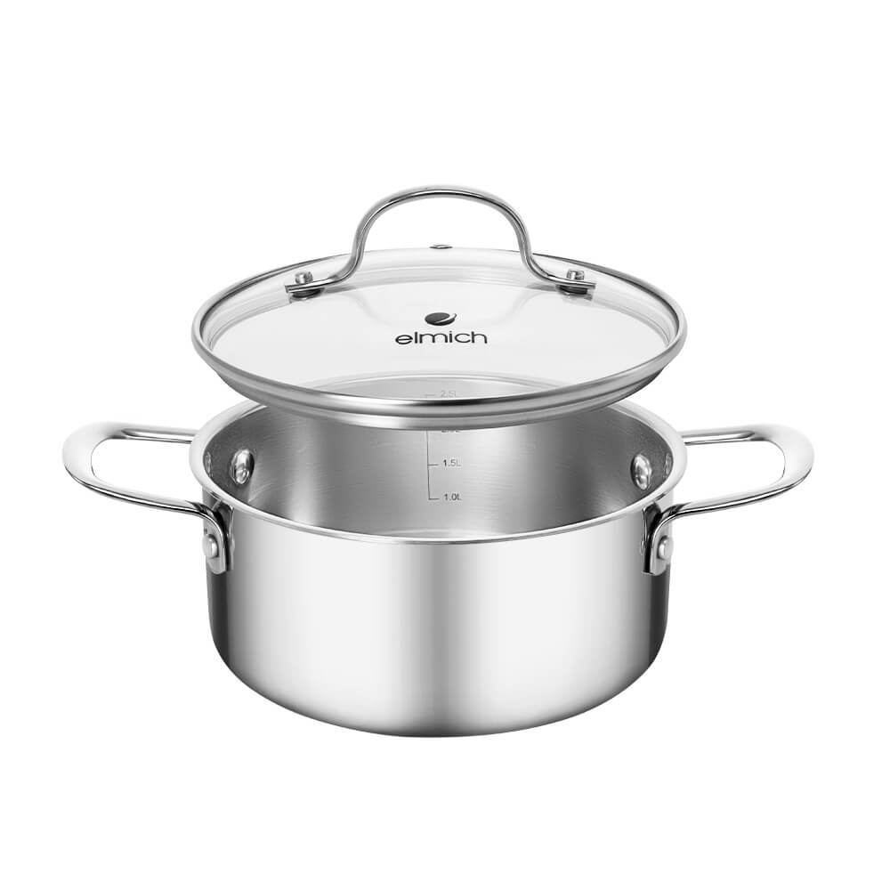 Nồi inox liền khối Elmich EL2531IN18 size 18cm