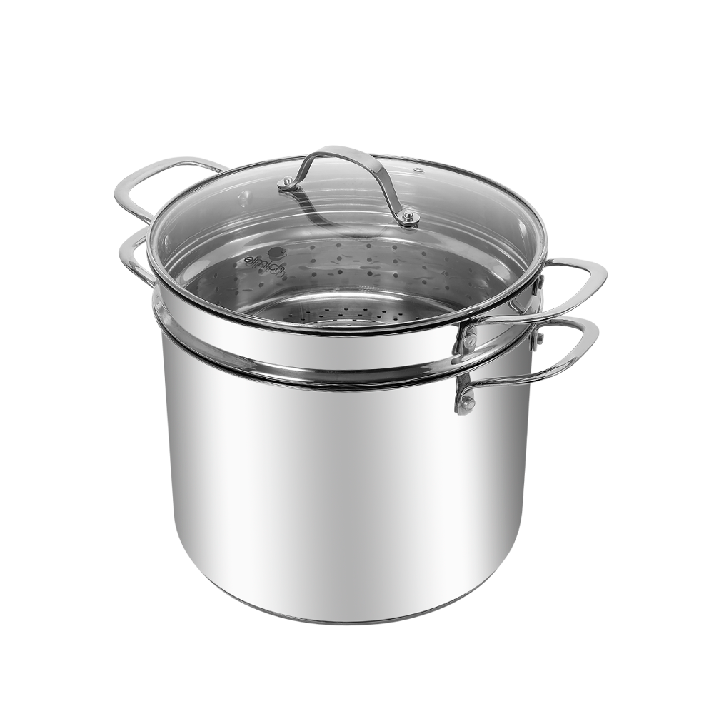 Nồi hấp Inox 304 đáy 5 lớp Elmich EL2533IN28 size 28cm