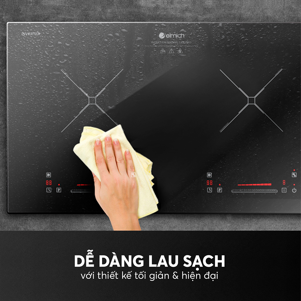 Bếp từ đôi Elmich ICE-8852 9 Ice 8852 Profile 09