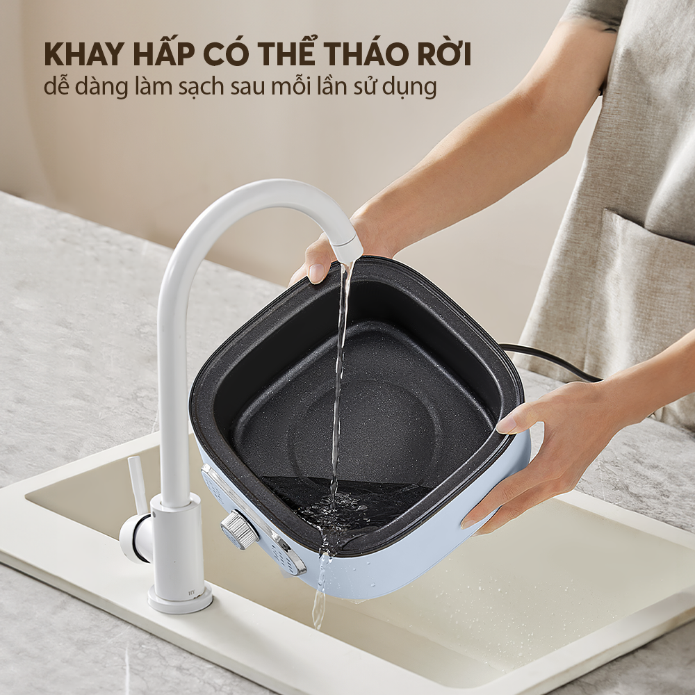 Nồi lẩu hấp 2 tầng Elmich STE-9098 3 Ste 9098 Profile (3)