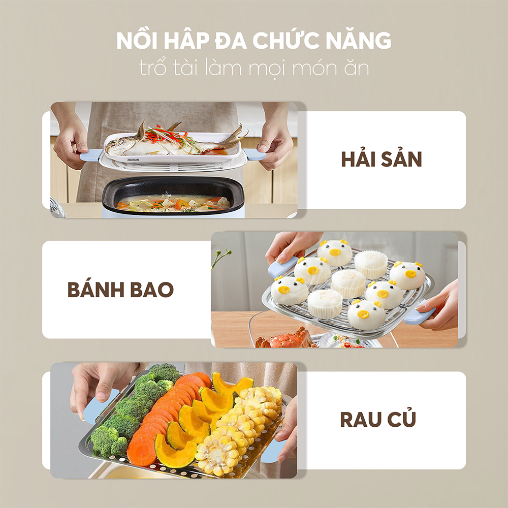 Nồi lẩu hấp 2 tầng Elmich STE-9098 7 Ste 9098 Profile (7)