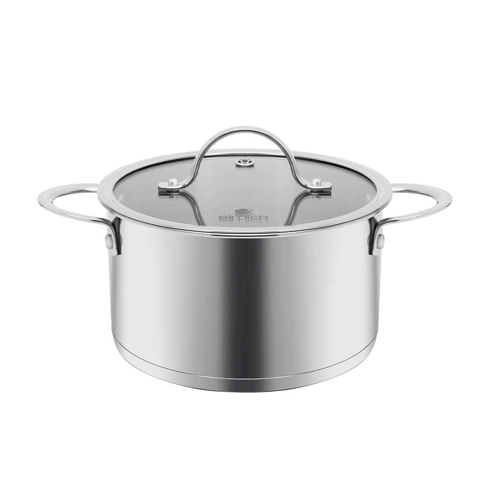 Bộ nồi Inox 304 Impact bonding Elmich EL2481 size 16,20,22cm