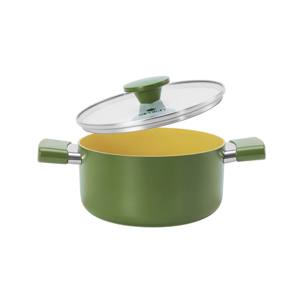 Nồi chống dính ceramic Elmich Olive Classic EL5533OV18 size 18cm