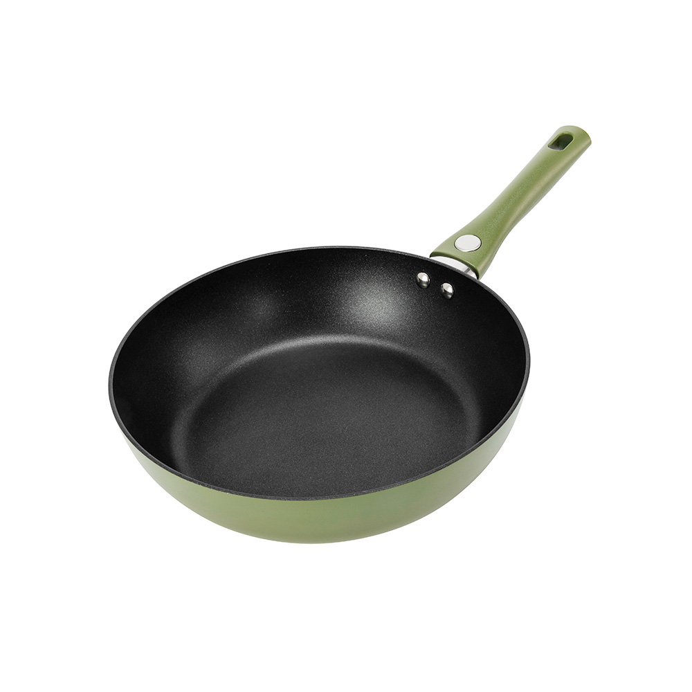 Chảo chống dính Ceramic Elmich Olive Classic EL5976OV24 size 24cm