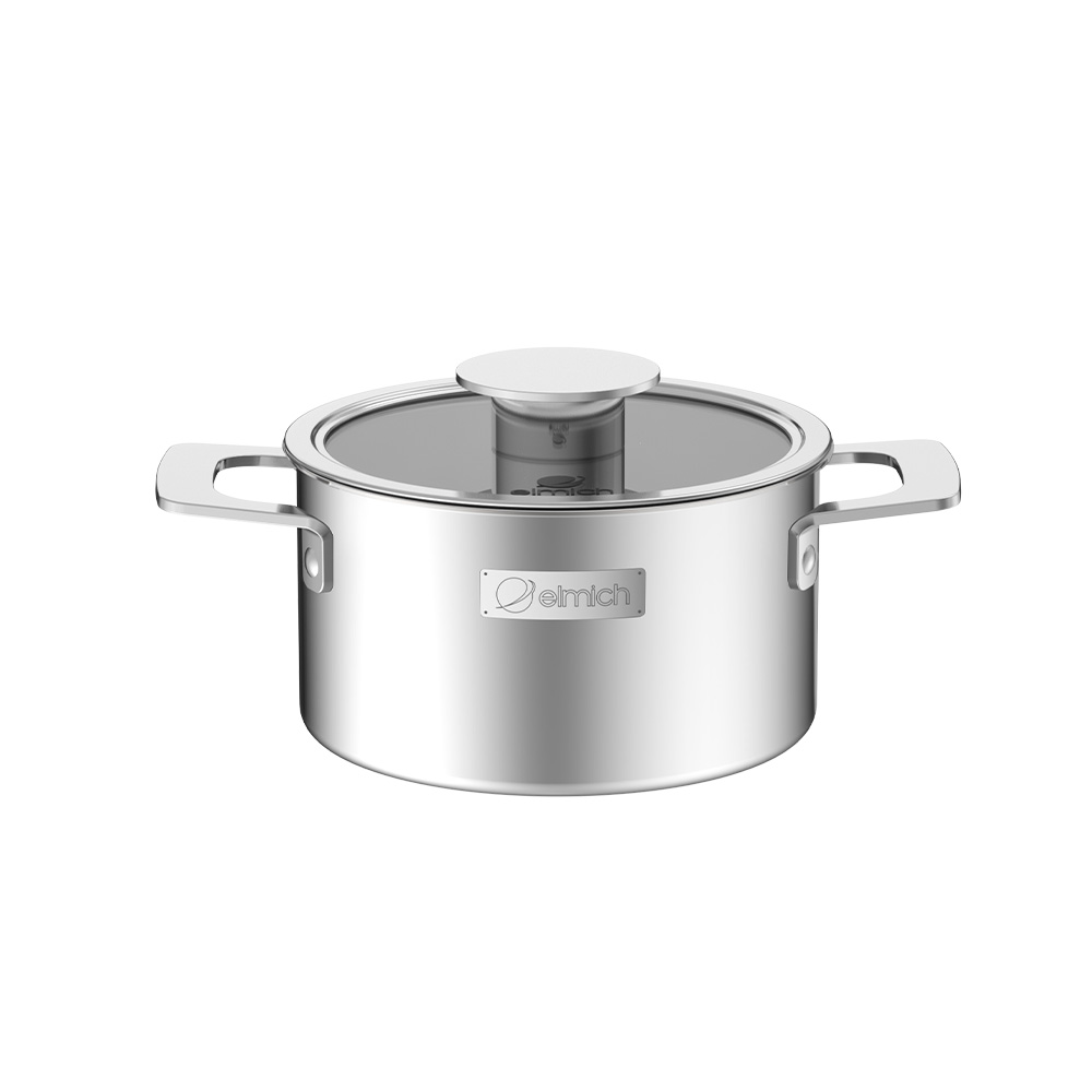 Bộ nồi Inox liền khối Elmich Hera EL-8133IN size 16,20,22, chảo 26cm