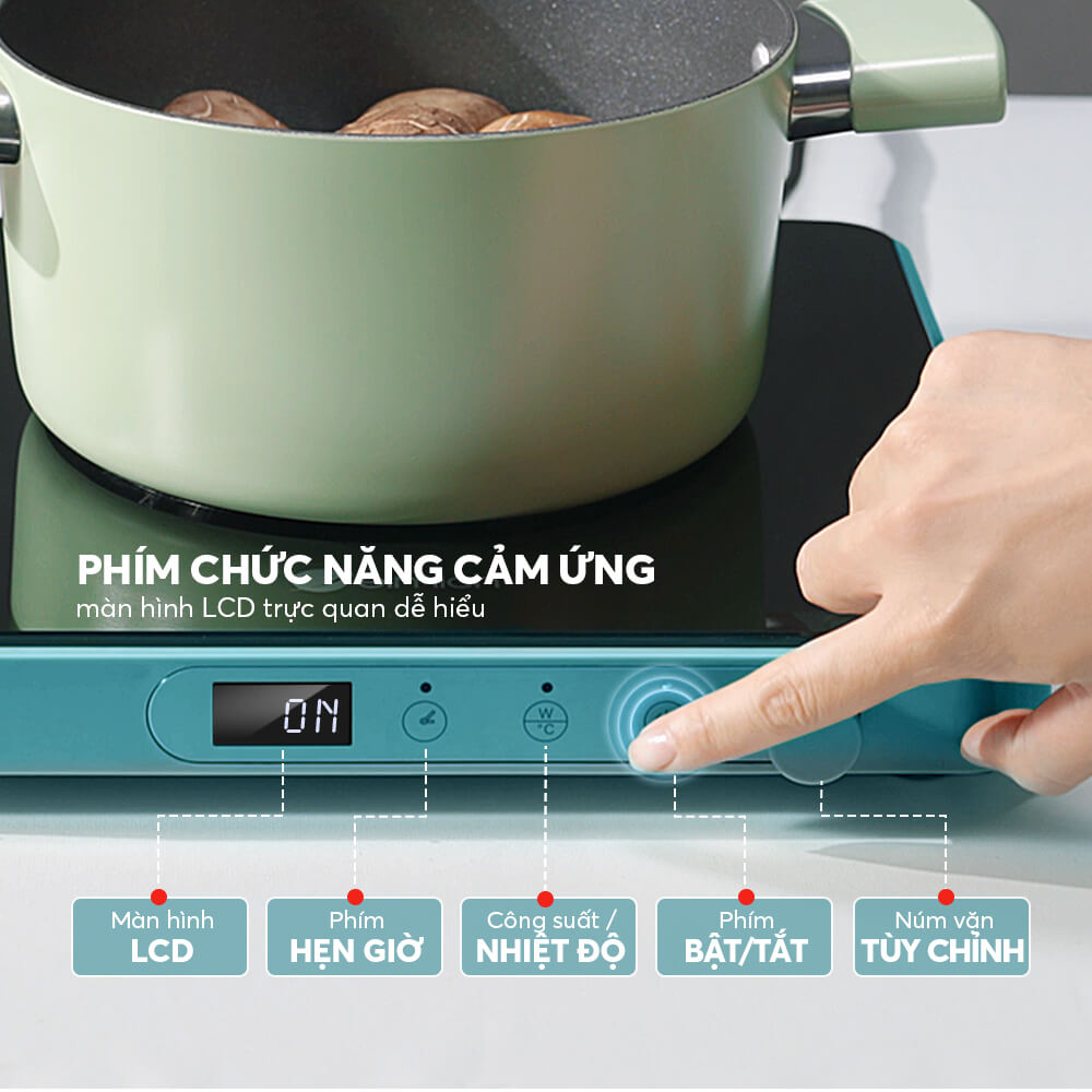 Bếp điện từ Elmich ICE 3879SB 7 Ice 3879SB Profile 07