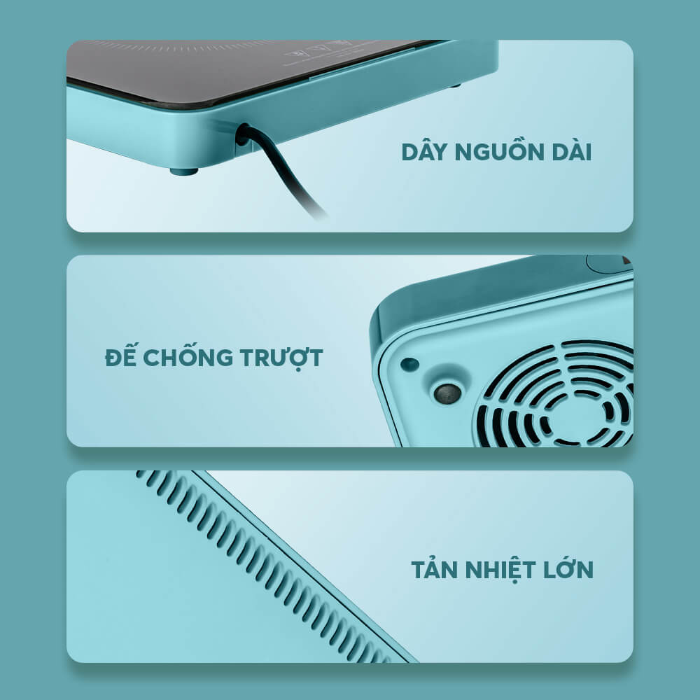 Bếp điện từ Elmich ICE 3879SB 15 Ice 3879SB Profile 15