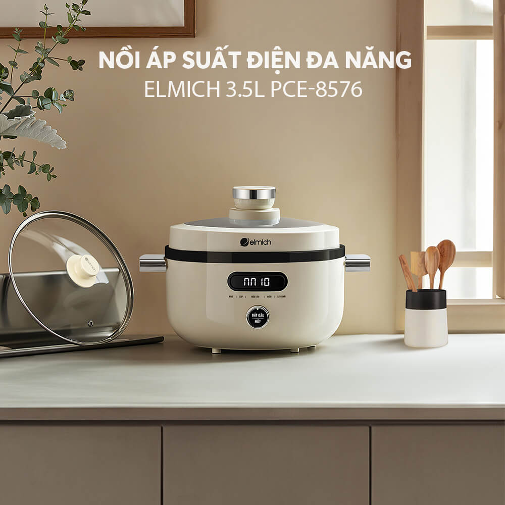 Nồi áp suất điện đa năng Elmich 3,5L PCE-8576 2 Pce 8576 (10)